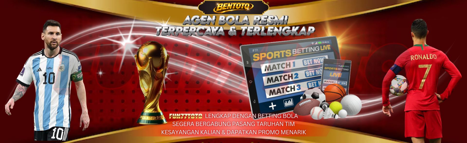 Banner Bola  BENTOTO